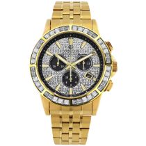 Louis XVI XLXVI1130 Herrenuhr Majesté Iced Out Baguette 43mm 5ATM