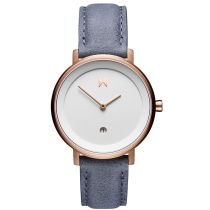 MVMT D-MF02-WBLU Signature II Earl Grey Damenuhr 34mm 3ATM