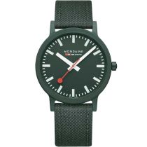 Mondaine MS1.41160.LF Herrenuhr Essence Grün 41mm 3ATM