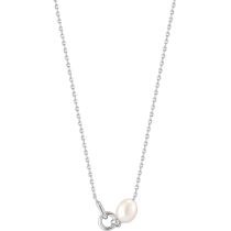 ANIA HAIE N043-02H Pearl Power Damen Halskette, verstellbar