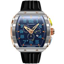 Nubeo NB-6088-01 Herrenuhr Magellan Retrograde Chronograph 49mm 5ATM
