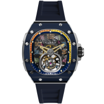 Nubeo NB-6108-04 Herrenuhr Viper Tourbillon Limited 43mm 5ATM