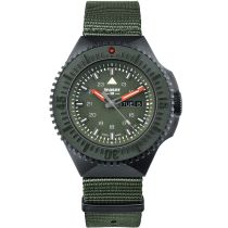 Traser H3 109858 P69 Black Green Herrenuhr 46mm 20ATM