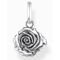 Thomas Sabo PE982-637-21 Anhänger midnight rose silber klein Damen