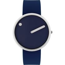 PICTO 43393-0520S Unisex Uhr Midnight Blue 40mm 5ATM 
