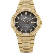 Louis XVI LXVI1602 Herrenuhr Renaissance Iced Out Limited 40mm 5ATM 