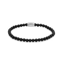 Rebel & Rose Armband Black Velvet RR-40107-S-M Unisex