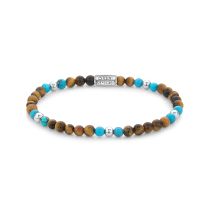 Rebel & Rose Armband Mix Tiger Turquoise RR-40109-S-S Damen