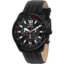 Sector R3271602008 Over-Size Chronograph Herrenuhr 48mm 10ATM