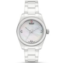 Swiss Military Hanowa SMWLG0005101 Damenuhr Swiss Recruit Lady Ceramic 32mm 5ATM 