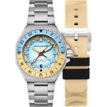 Spinnaker SP-5119-99 Herrenuhr Dumas GMT Automatik 43mm 30ATM