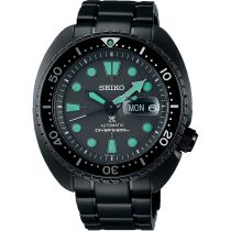 Seiko SRPK43K1 Prospex Automatik Diver Night Vision King Turtle 200M