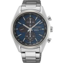 Seiko SSC801P1 Solar Chronograph Herrenuhr 41mm 10ATM