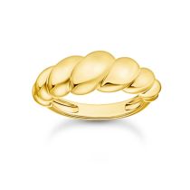 Thomas Sabo TR2494-413-39-54 Ring - organische Formen vergoldet Damen