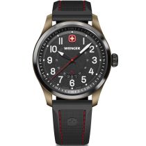 Wenger 01.0541.124 Herrenuhr Terragraph 43mm 10ATM