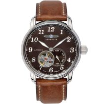 Zeppelin 7666-4 Graf Zeppelin LZ127 Automatik Herrenuhr 43mm 5ATM