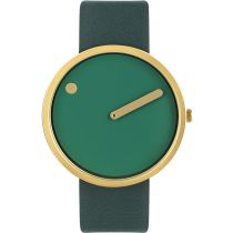 PICTO 43377-6620MG Unisex Uhr Uhr Dusty Green 40mm 5ATM