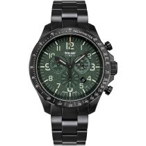 Traser H3 109464 P67 Officer Chronograph Green Steel 46mm 10ATM