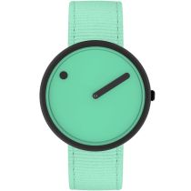 PICTO R44020-R019 Unisex Uhr Ghost Nets Pacific Green 40mm 5ATM