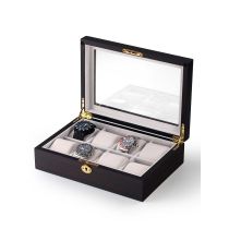 Rothenschild Uhrenbox RS-2105-8E für 8 Uhren ebony