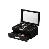 Rothenschild Uhrenbox RS-2350-20BL für 20 Uhren black
