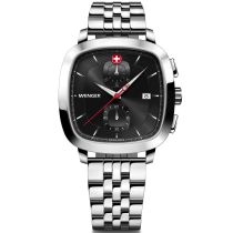 Wenger 01.1933.101 Herrenuhr Vintage Classic Chronograph 40mm 5ATM