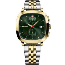 Wenger 01.1933.105 Herrenuhr Vintage Classic Chronograph 40mm 5ATM