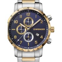 Wenger 01.1543.112 Attitude Chronograph Herrenuhr 44mm 10ATM