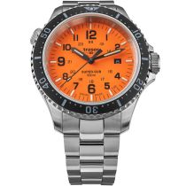Traser H3 109381 P67 T25 SuperSub Orange Herrenuhr 46mm Taucheruhr 50ATM