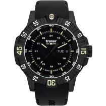 Traser H3 110723 P99 Q Tactical Black Herrenuhr 46mm 20ATM