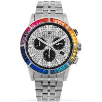 Louis XVI LXVI1121 Majeste Iced Out Chronograph Herrenuhr 43mm 5ATM