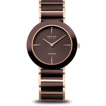 Bering 11435-762 Damenuhr Diamant Keramik 35mm 3ATM