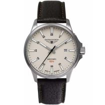 Bauhaus 2864-5 Herrenuhr Aviation Automatik Titanium 42mm 10ATM