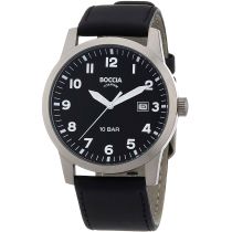 Boccia 3631-01 Herrenuhr Titanium 38mm 10ATM