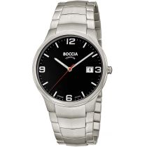 Boccia 3656-02 Herrenuhr Titanium 39mm 5ATM