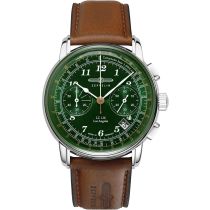 Zeppelin 7614-4 LZ126 Los Angeles Chronograph Herrenuhr 43mm 5ATM