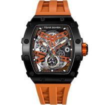 Tsar Bomba TB8208A-01 Herrenuhr Elementar Automatik 44mm 5ATM 