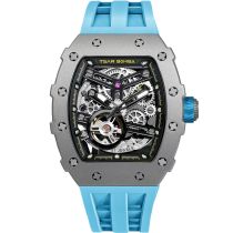 Tsar Bomba TB8208T-03 Herrenuhr Elementar Titan Automatik 44mm 5ATM 