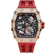 Tsar Bomba TB8209D-03 Herrenuhr Elementar Zirkonia Automatik 44mm 5ATM 