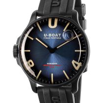 U-Boat 8700/E Darkmoon Blue IPB Soleil Herrenuhr 44mm 5ATM