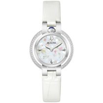 Bulova 96R254 Damenuhr Rubaiyat Diamond Winter 0,25ct 30,5mm 3ATM