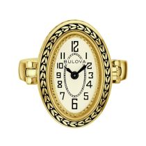 Bulova 97L188 Ringuhr Damen 17mm 3ATM, Zugband 18,5 +4 mm