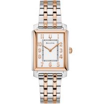 Bulova 98L328 Sutton Damenuhr 25x37mm 3ATM 