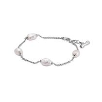 Thomas Sabo A2189-082-14-L19V Armband mit Perlen Natural Beauty Silber