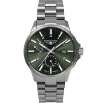 Bauhaus 2860M-4 Herrenuhr Aviation Automatik Titanium 42mm 10ATM