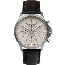 Bauhaus 2880-5 Herrenuhr Aviation Chrono Titanium 42mm 10ATM