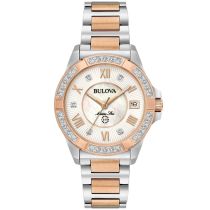 Bulova 98R234 Marine Star Damenuhr 32mm 10ATM
