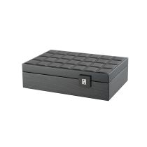 Paul Design 20110 Collector Uhrenbox [10] Black Apricot