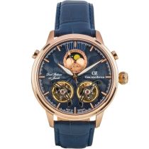 Carl von Zeyten CVZ0060RBLS Herrenuhr Durbach Automatik Mondphase Limited Edition 46mm 5ATM 