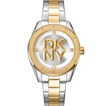 DKNY DK1L016M0085 Damenuhr Chambers Midi Two Tone 34mm 5ATM